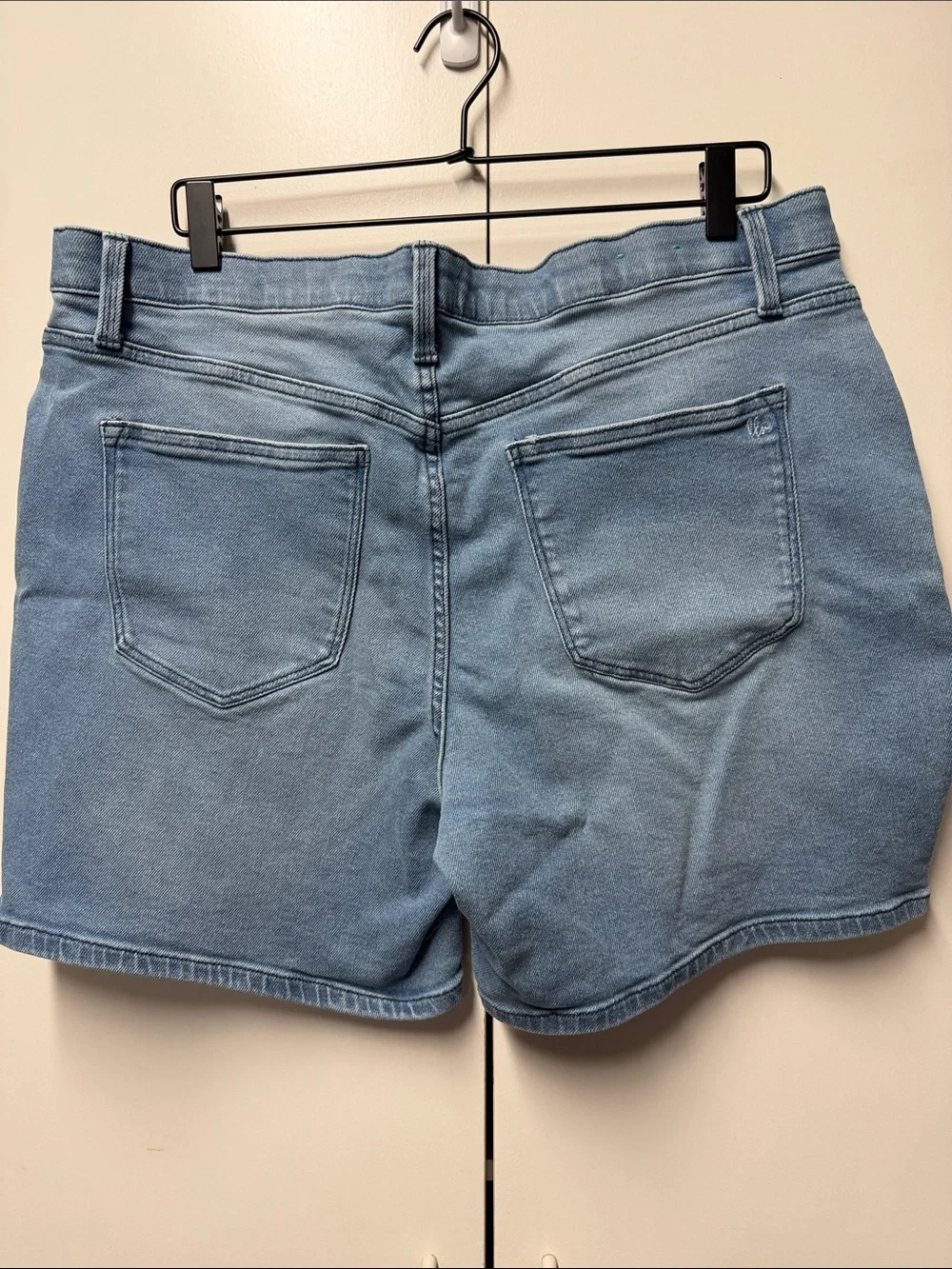 LuLaRoe Light Blue Denim Waistband Shorts